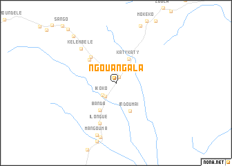 map of Ngouangala