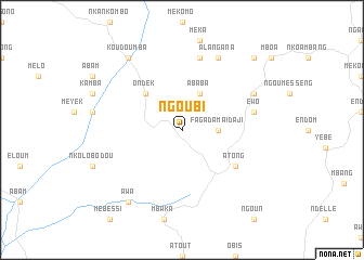map of Ngoubi