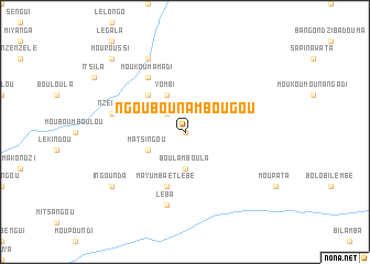 map of Ngoubounambougou