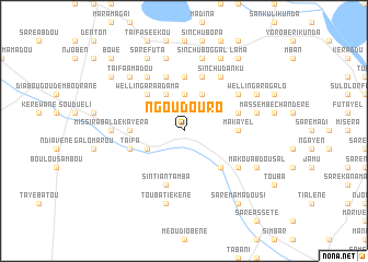 map of Ngoudouro