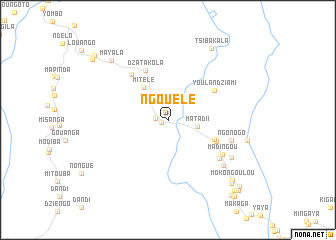 map of Ngouélé