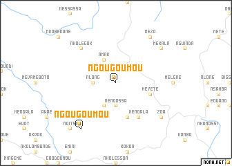 map of Ngougoumou