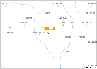 map of Ngoula