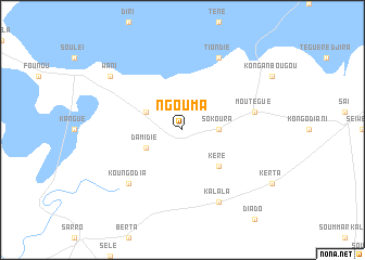 map of Ngouma