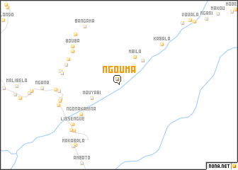 map of Ngouma