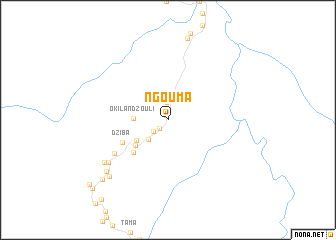 map of Ngouma