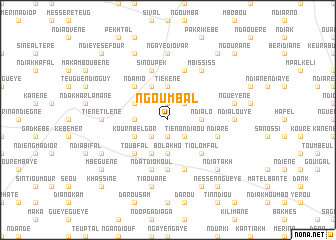 map of Ngoumbal