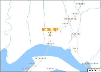 map of Ngoumbé