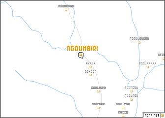 map of Ngoumbiri