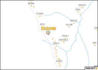 map of Ngoumbi