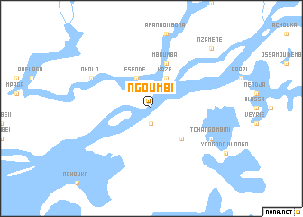 map of Ngoumbi