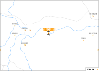 map of Ngoumi
