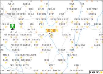 map of Ngoum