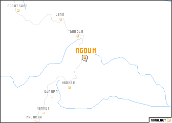 map of Ngoum