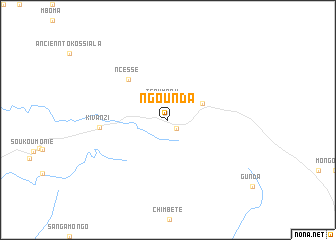 map of Ngounda