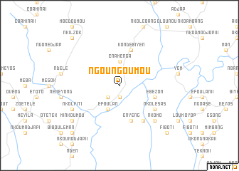 map of Ngoungoumou