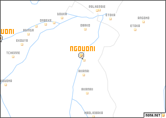 map of Ngouoni