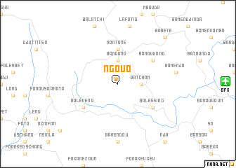 map of Ngouo