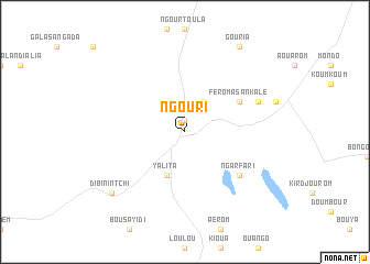 map of Ngouri