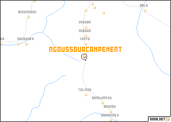 map of Ngoussoua Campement