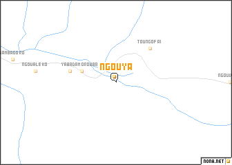 map of Ngouya