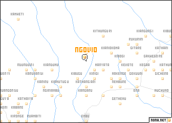 map of Ngovio