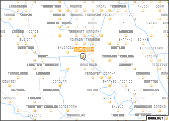 map of Ngọ Xá