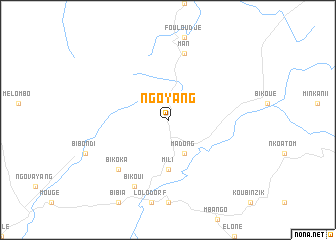 map of Ngoyang