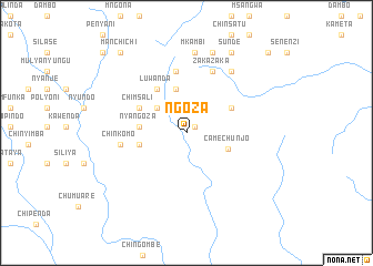 map of Ngoza