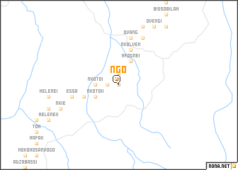 map of Ngo