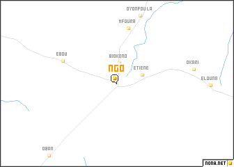 map of Ngo