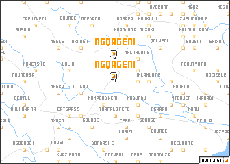 map of Ngqageni