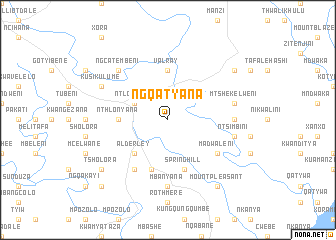 map of Ngqatyana