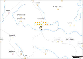 map of Ngqungu