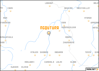 map of Ngqutura