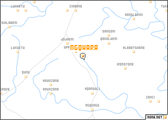 map of Ngqwara