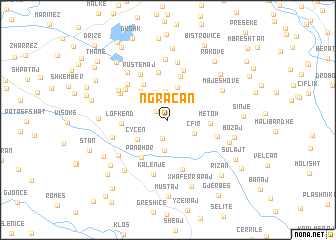 map of Ngraçan