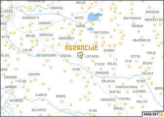 map of Ngrançije