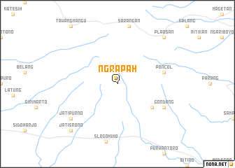 map of Ngrapah