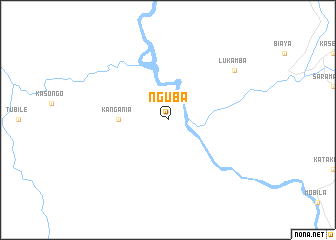 map of Nguba