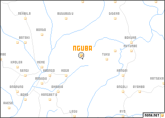 map of Nguba