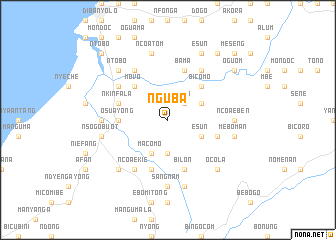 map of Nguba