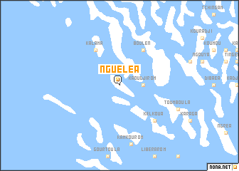 map of Nguéléa