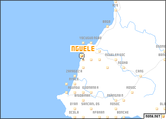 map of Nguele