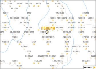 map of Ngüema