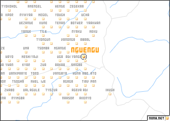 map of Nguengu