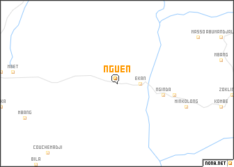 map of Nguen
