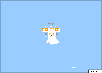 map of Ngüeogo