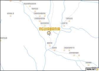map of Nguiabania