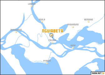 map of Nguiabeta